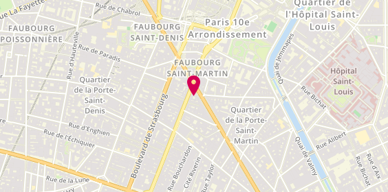 Plan de JORIS Barthélemy, 63 Rue Vinaigriers, 75010 Paris