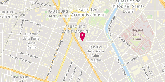 Plan de Berekya Hair Coiffure, 55 Rue des Vinaigriers, 75010 Paris