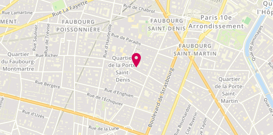 Plan de Adam Coiffure, 10 Rue des Petites Écuries, 75010 Paris