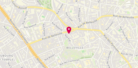 Plan de Belleville Hair Cut, 76 Rue de Belleville, 75020 Paris