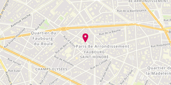 Plan de Hair C.C Niort, 133 Rue du Faubourg Saint Honore, 75008 Paris