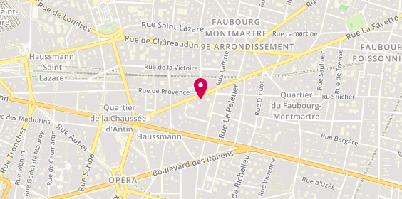 Plan de Fleurus Coupes et Couleurs, 24 Rue la Fayette, 75009 Paris