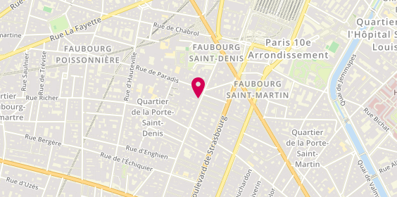 Plan de Sarah Coiffure, 89 Rue Faubourg Saint Denis, 75010 Paris