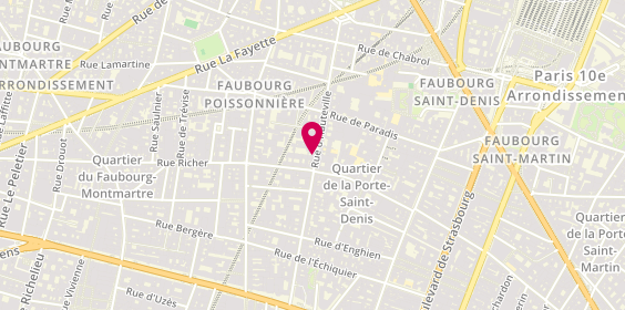 Plan de LE HEN Sylvain, 45 Rue d'Hauteville, 75010 Paris