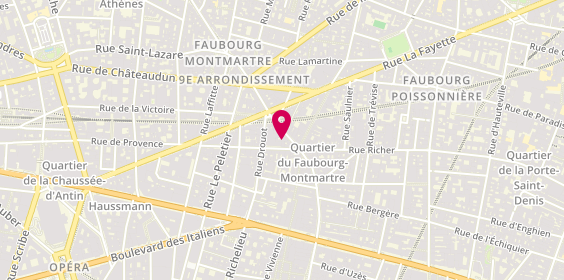 Plan de MK coiffure, 41 Rue du Faubourg Montmartre, 75009 Paris
