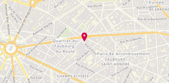 Plan de Bruno Crescenzii, 42 Rue D&#039;Artois, 75008 Paris