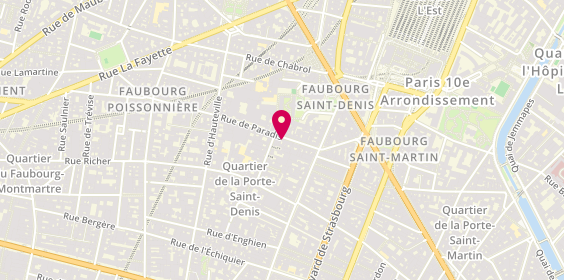 Plan de Kapili, 13 Rue de Paradis, 75010 Paris