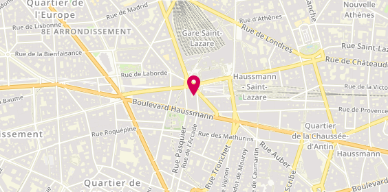 Plan de Joffo l'Arcade, 61 Rue de l'Arcade, 75008 Paris