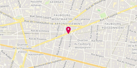 Plan de Spy, 48 Rue Lafayette, 75009 Paris