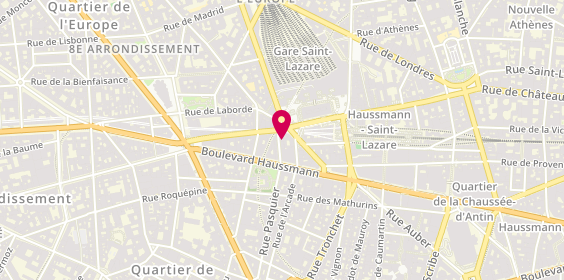 Plan de Allure, 41 Rue Pasquier, 75008 Paris