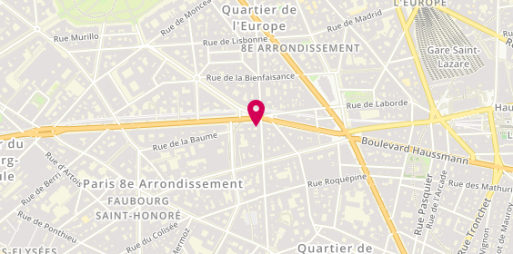 Plan de Jean-Claude Biguine, 115 Boulevard Haussmann, 75008 Paris