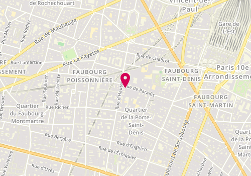 Plan de One BarberShop, 31 Rue de Paradis, 75010 Paris