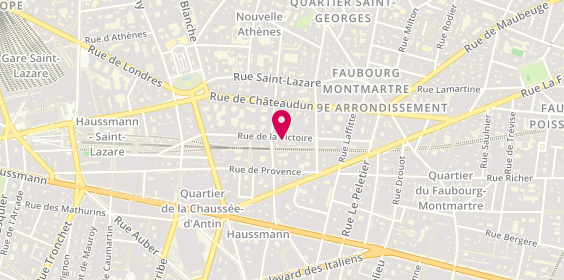 Plan de Pierre Rouffiac, 49 Rue Victoire, 75009 Paris