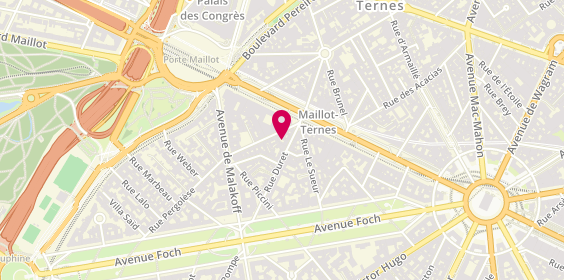 Plan de Marie Harmony, 31 Rue Duret, 75116 Paris