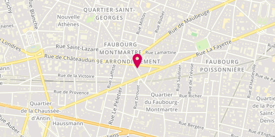 Plan de Fabre d'Eglantine, 56 Rue du Faubourg Montmartre, 75009 Paris