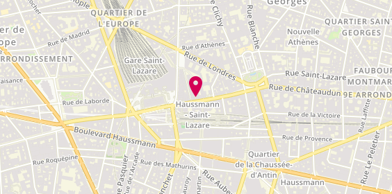 Plan de M & L Tendance, 94 Rue Saint-Lazare, 75009 Paris