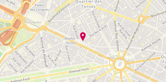 Plan de Salon Sonie, 2 Rue des Acacias, 75017 Paris