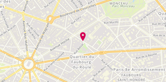 Plan de Ethnicia, 230 Rue du Faubourg Saint Honore, 75008 Paris