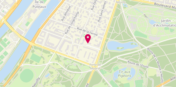 Plan de Claudie Larteau, 8 avenue de Bretteville, 92200 Neuilly-sur-Seine