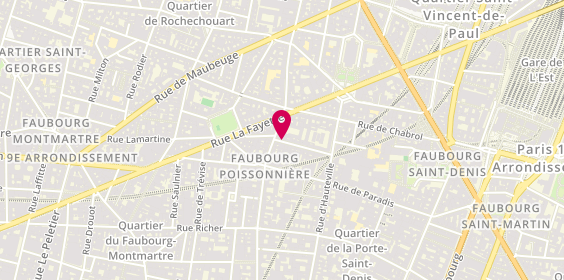 Plan de Express Beauté, 22 Rue des Messageries, 75010 Paris