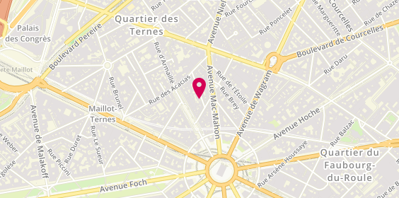 Plan de Céline Dupuy, Métro : Charles de Gaule
9 Rue de l'Arc de Triomphe
Pl. Charles de Gaulle, 75017 Paris