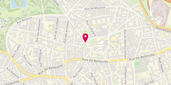 Plan de Tchip, 1 Rue de Crimée, 75019 Paris