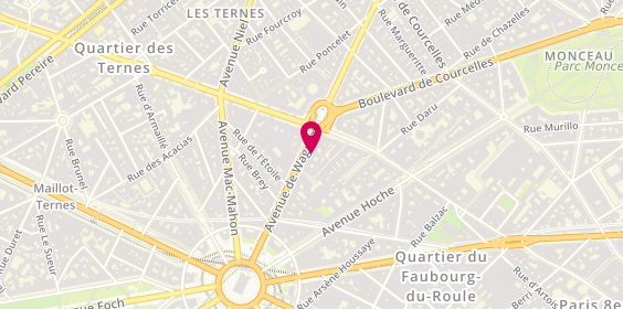 Plan de Jean Louis David, 38 avenue de Wagram, 75008 Paris