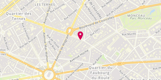 Plan de Jean-Ket'Ro Coiffure, 225 Rue Faubourg Saint Honoré, 75008 Paris