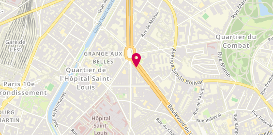Plan de Royal Coiffure, 81 Boulevard de la Villette, 75010 Paris