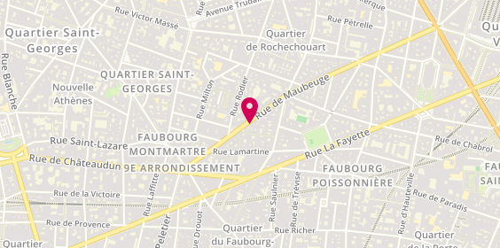 Plan de Neo Image, 28 Rue de Maubeuge, 75009 Paris