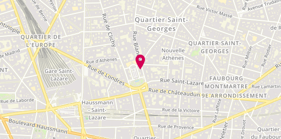 Plan de Appear Coiffure, 5 Rue Blanche, 75009 Paris