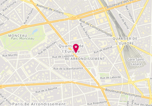 Plan de Salon Gilles Evrard, 62 Boulevard Malesherbes, 75008 Paris
