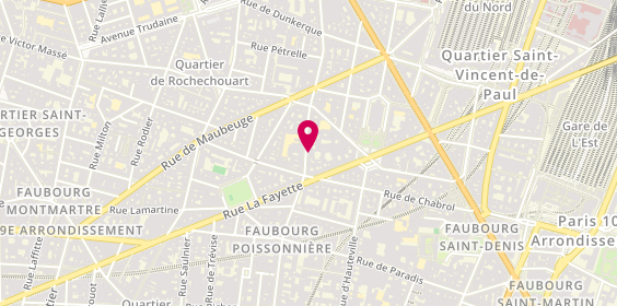 Plan de V Barber And Shop, 96 Rue du Faubourg Poissonnière, 75010 Paris