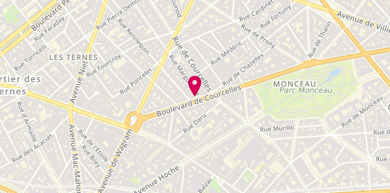 Plan de Françoise Guiffaut, 106 Boulevard de Courcelles, 75017 Paris