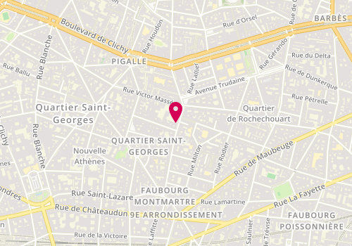 Plan de Alvarez Coiffure & Esthétique, 41 rue des Martyrs, 75009 Paris