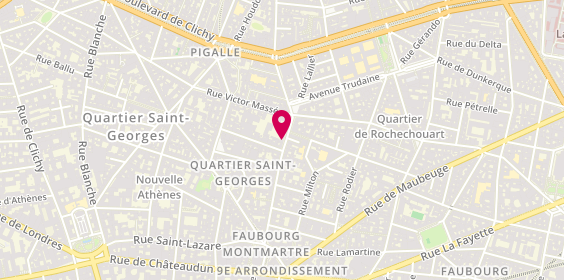 Plan de Alvarez Paris, 41 Rue des Martyrs, 75009 Paris