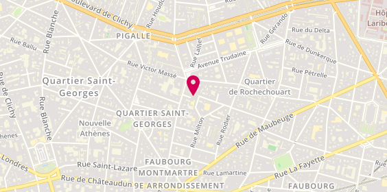 Plan de Monsieur S, 47 Rue de la Tour d'Auvergne, 75009 Paris