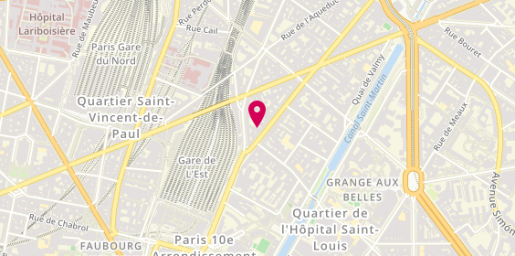Plan de Wesco, 191 Rue du Faubourg Saint Martin, 75010 Paris