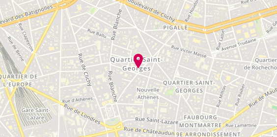 Plan de D'Coiffe, 33 Rue Jean-Baptiste Pigalle, 75009 Paris