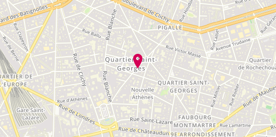 Plan de Léa Lee, 34 Rue Jean-Baptiste Pigalle, 75009 Paris