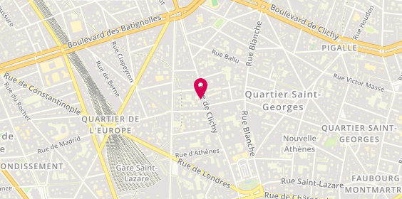 Plan de Franck Provost, 43 Rue de Clichy, 75009 Paris