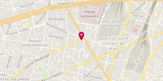 Plan de Melaky Cosmo, 102 Rue de Maubeuge, 75010 Paris
