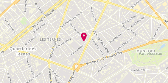 Plan de Afota, 49 Rue Poncelet, 75017 Paris