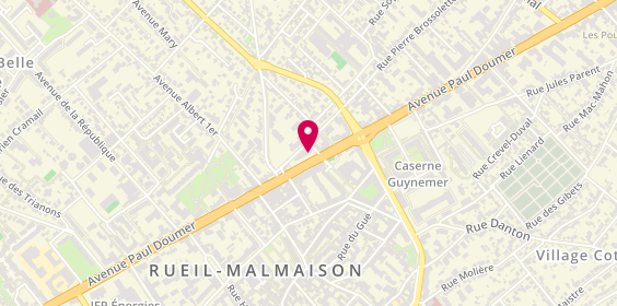 Plan de Max Coiffure, 140 avenue Paul Doumer, 92500 Rueil-Malmaison