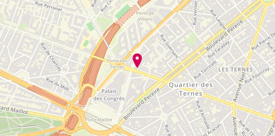 Plan de Jean Louis David - Coiffeur Paris, 106 avenue des Ternes, 75017 Paris