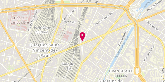 Plan de B The Best, 17 Rue de Chateau Landon, 75010 Paris