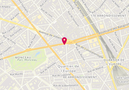 Plan de Pourpre, 15 Boulevard de Courcelles, 75008 Paris