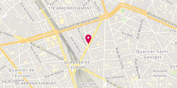Plan de Dikran, 11 Bis Rue de Saint-Pétersbourg, 75008 Paris