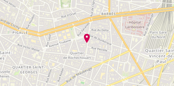 Plan de Coifr bio végétal, 71 Rue Marguerite de Rochechouart, 75009 Paris