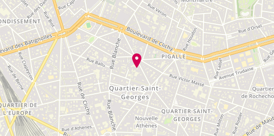 Plan de Mary'c, 19 Rue Fontaine, 75009 Paris